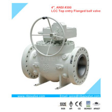 Cast Steel Flanged Top Entry Ball Valve (DQ4)
